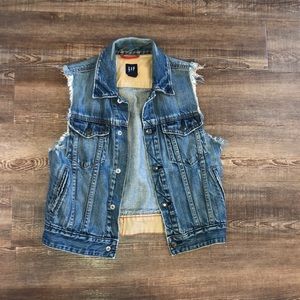 GAP | 8 | Denim Cutoff Vest